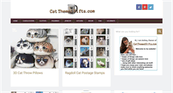 Desktop Screenshot of catthemedgifts.com
