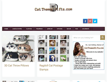 Tablet Screenshot of catthemedgifts.com